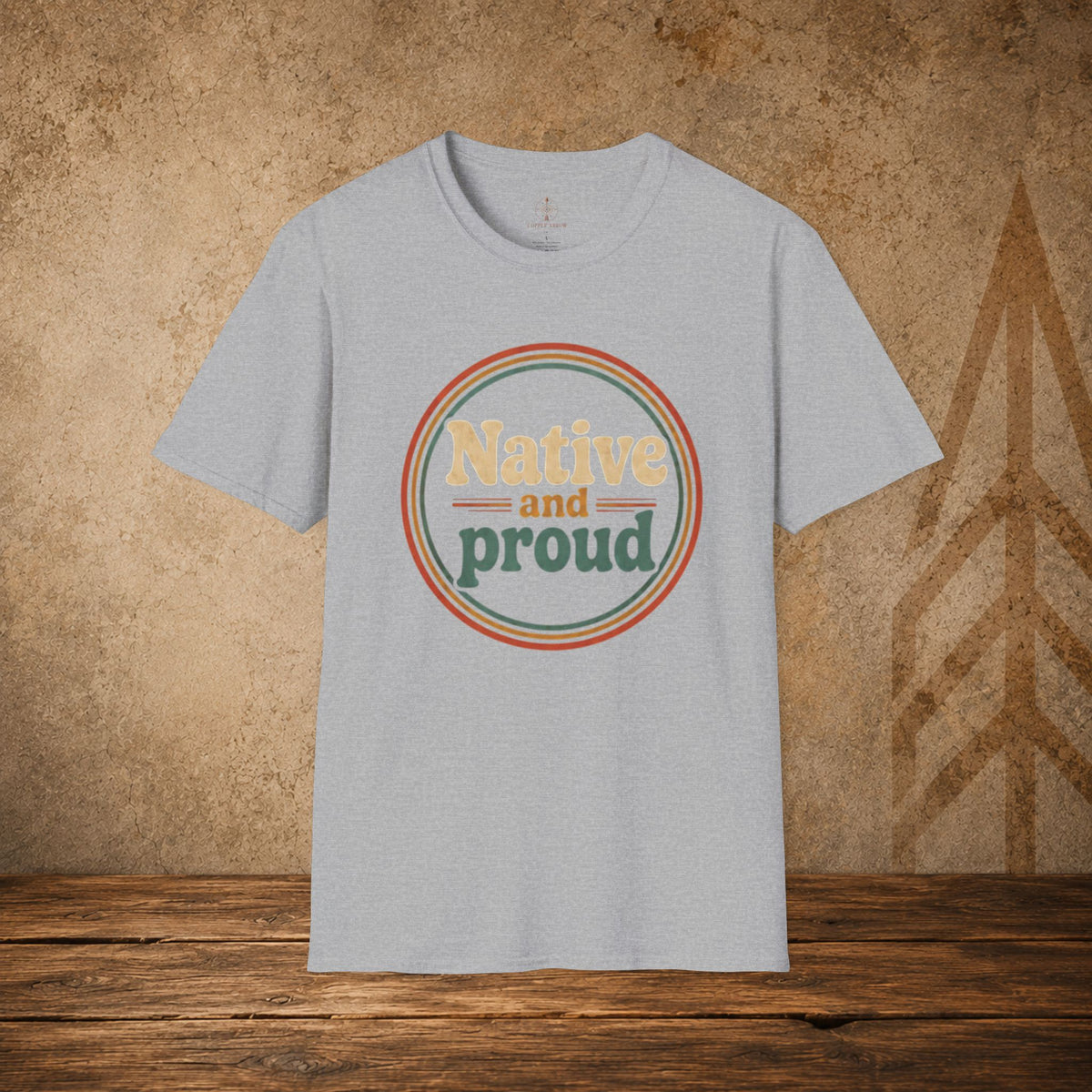 Native and Proud Retro #3 | Native Graphic Tee