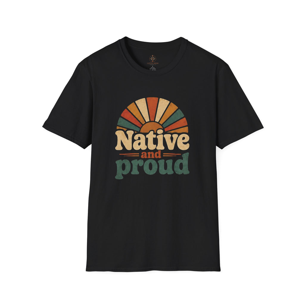 Native and Proud Retro #2 | Native Graphic Tee