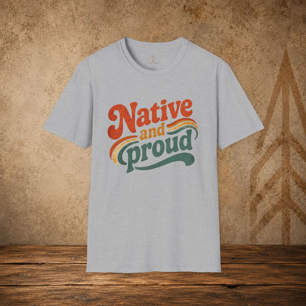 Native and Proud Retro #5 | Native Graphic Tee