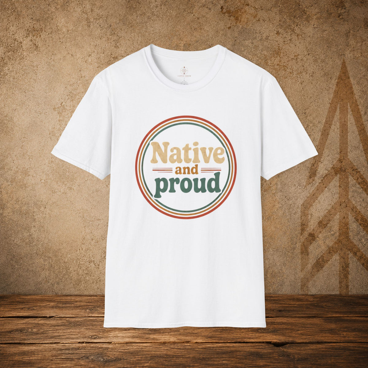Native and Proud Retro #3 | Native Graphic Tee