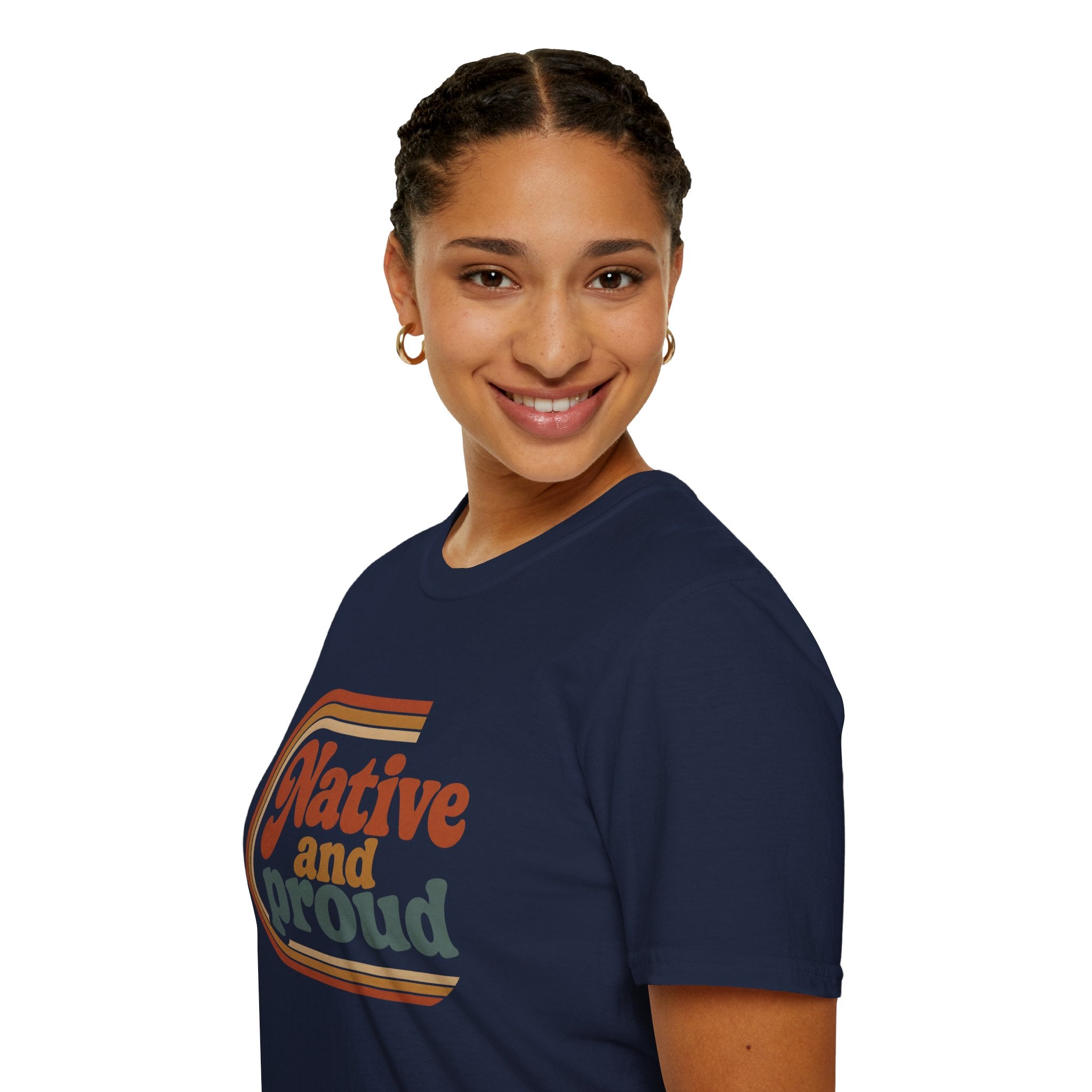 Native and Proud Retro #1 | Native Graphic Tee