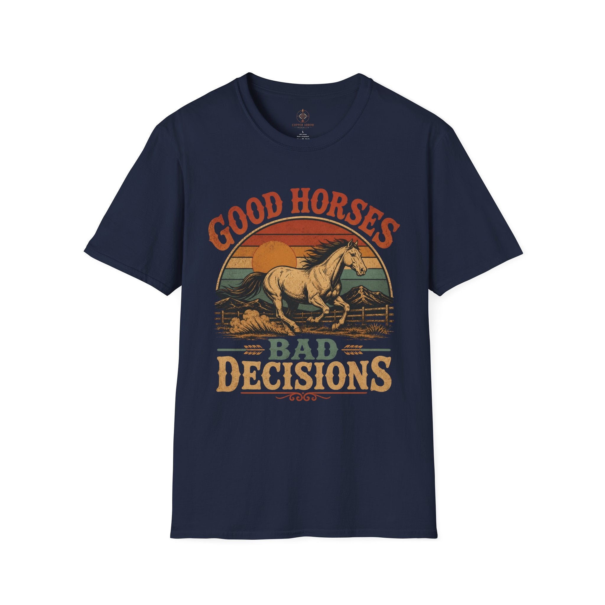 Good Horses, Bad Decisions Tee | Western Collection