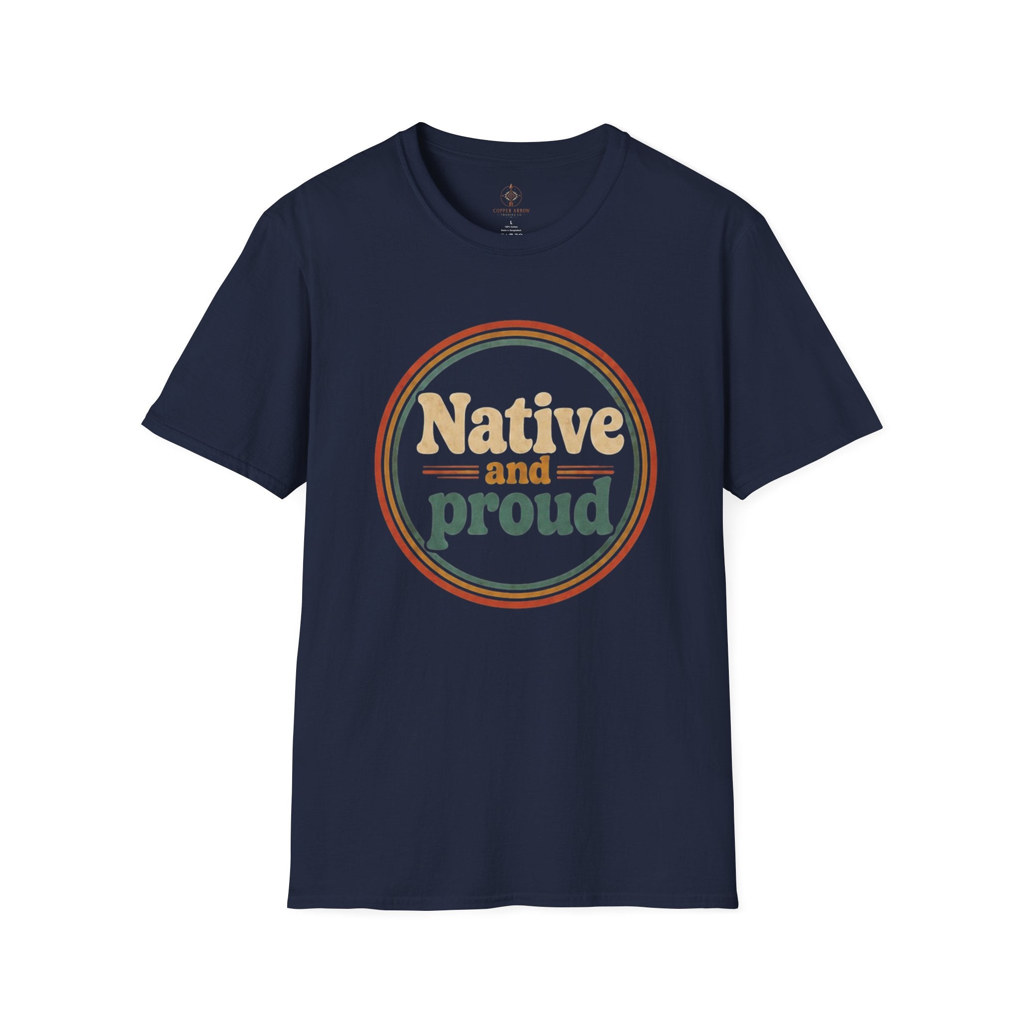 Native and Proud Retro #3 | Native Graphic Tee