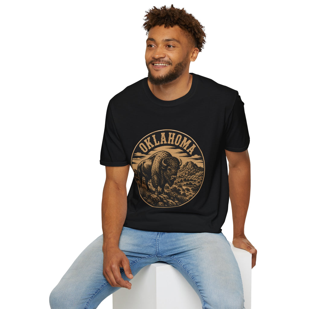 Wichita Mountains Oklahoma Graphic Tee | Oklahoma Shirt | Copper Arrow Trading Co.