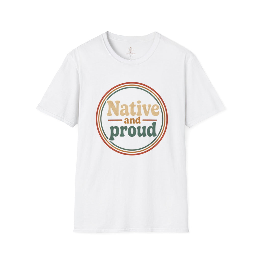 Native and Proud Retro #3 | Native Graphic Tee