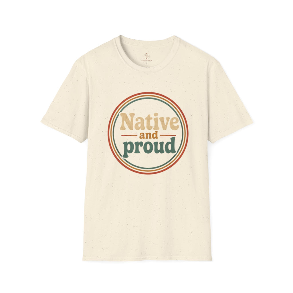 Native and Proud Retro #3 | Native Graphic Tee