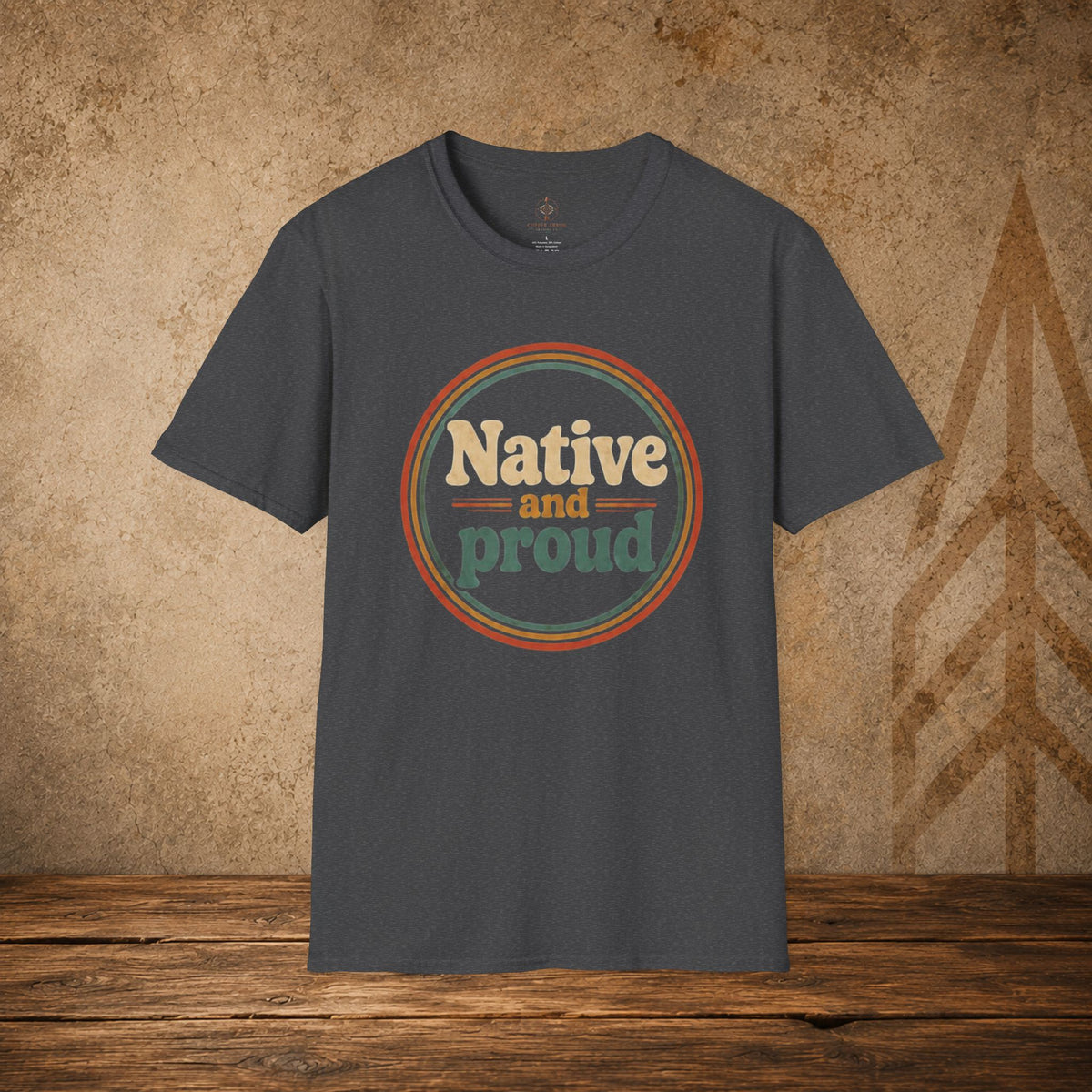 Native and Proud Retro #3 | Native Graphic Tee