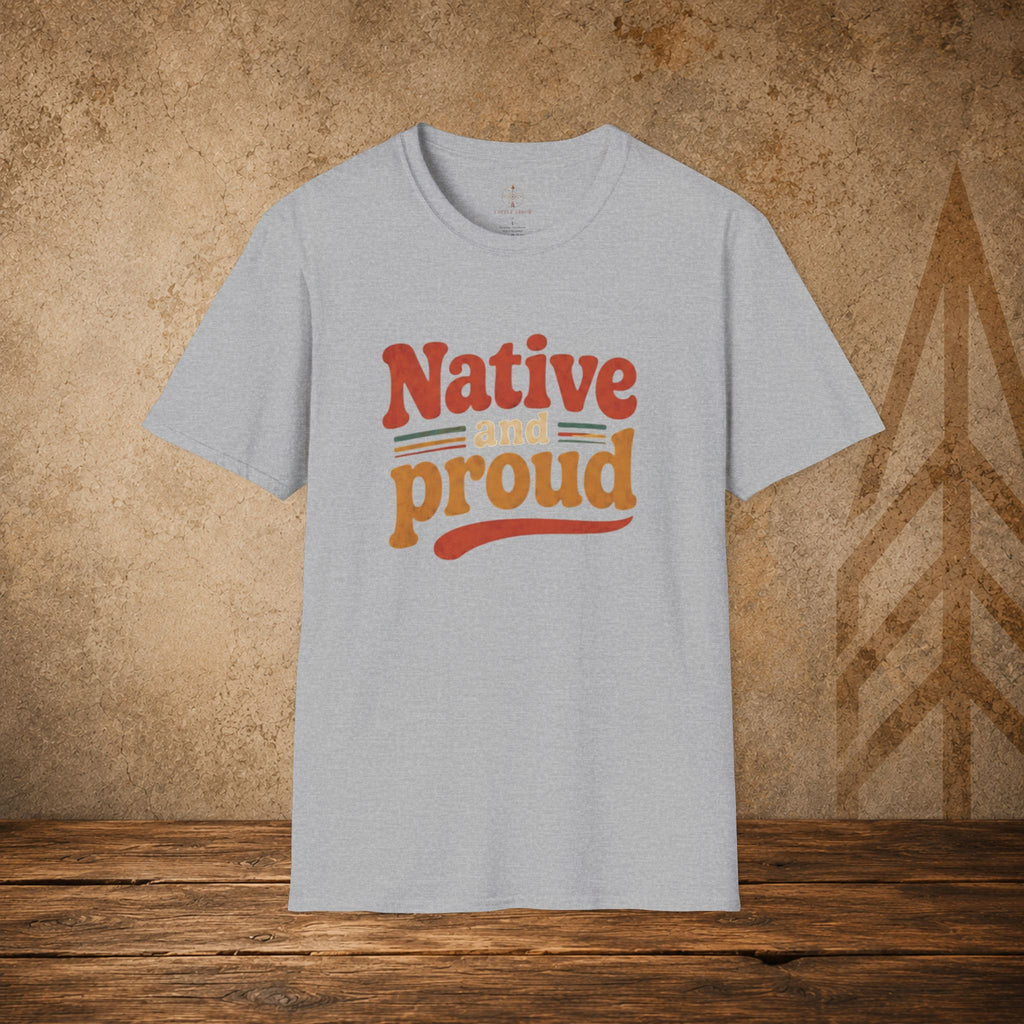 Native and Proud Retro #4 | Native Graphic Tee