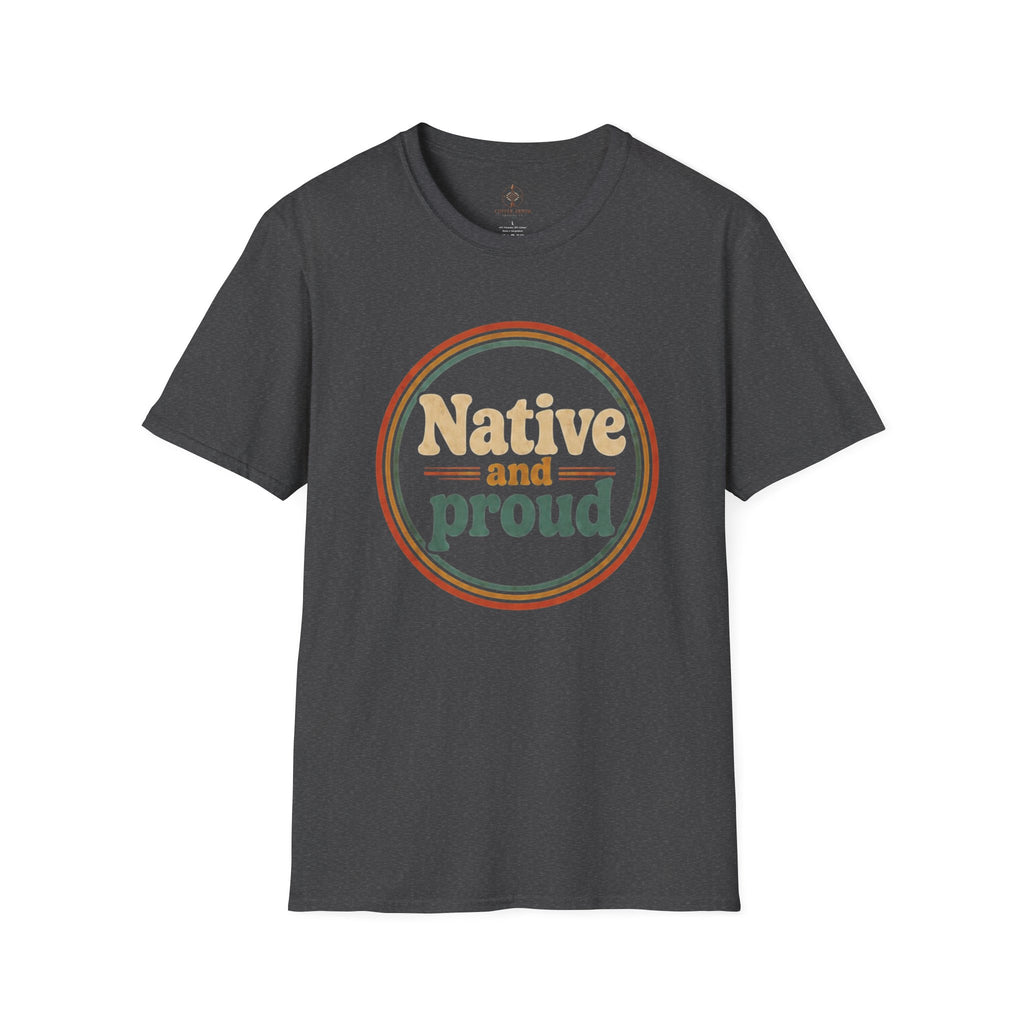 Native and Proud Retro #3 | Native Graphic Tee
