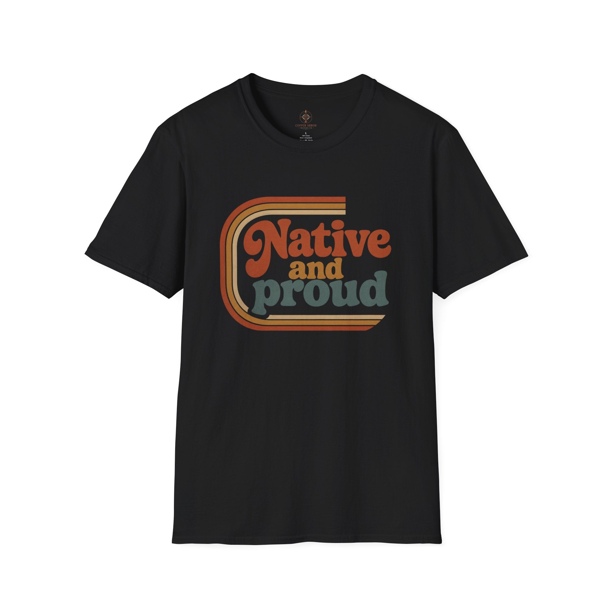 Native and Proud Retro #1 | Native Graphic Tee
