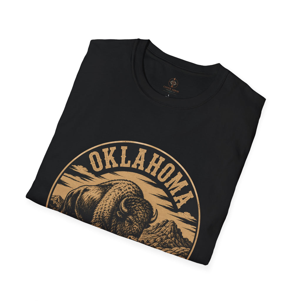 Wichita Mountains Oklahoma Graphic Tee | Oklahoma Shirt | Copper Arrow Trading Co.