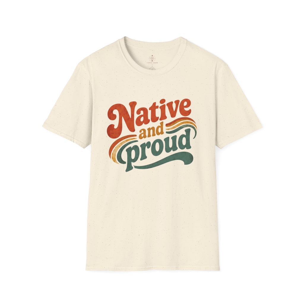Native and Proud Retro #5 | Native Graphic Tee