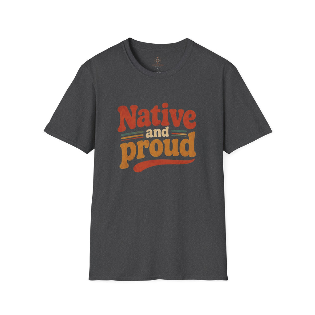 Native and Proud Retro #4 | Native Graphic Tee
