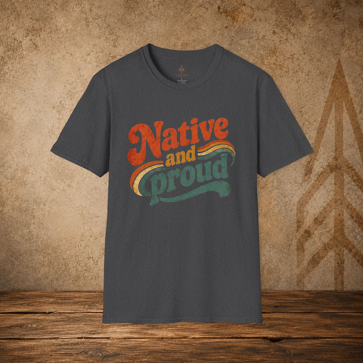 Native and Proud Retro #5 | Native Graphic Tee