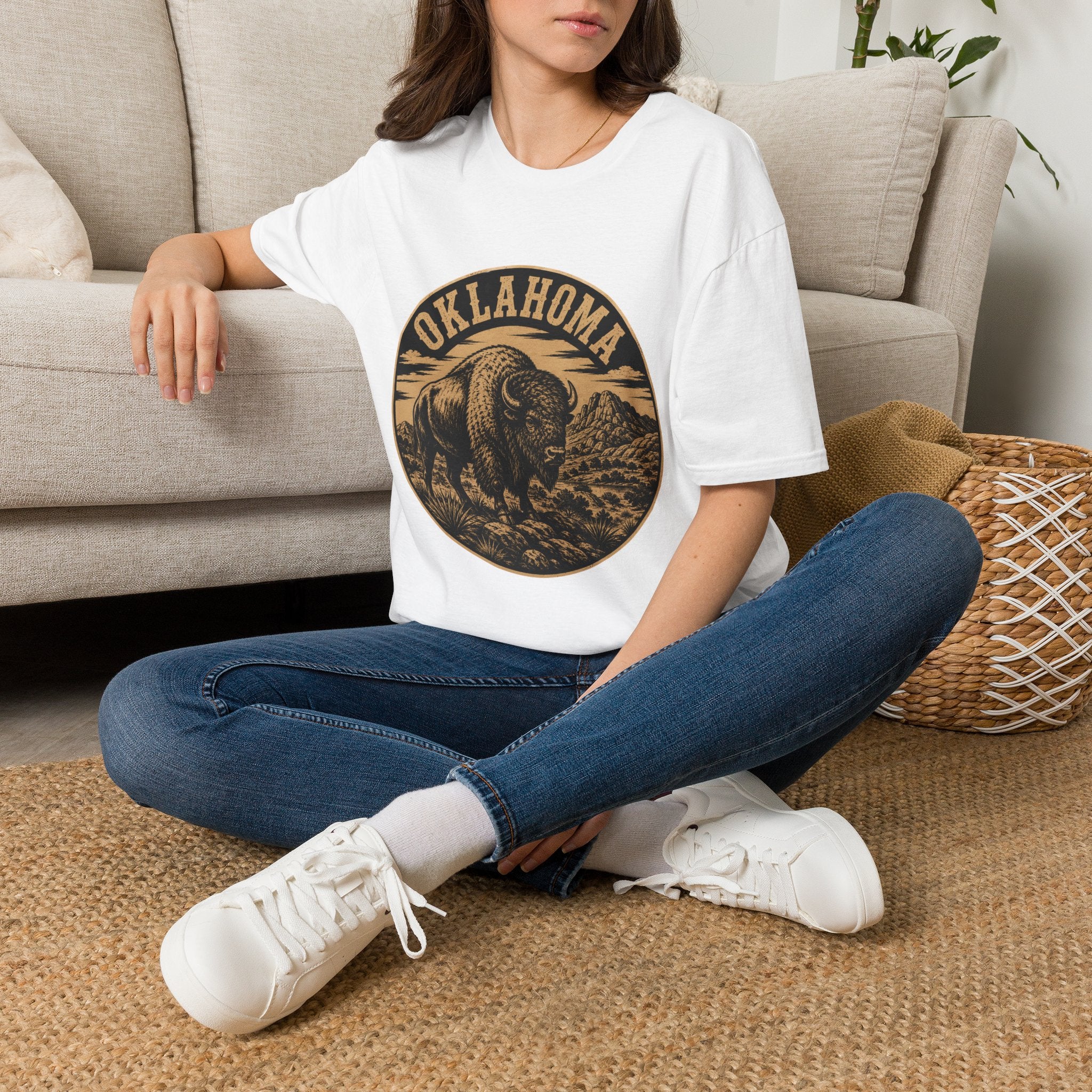 Wichita Mountains Oklahoma Graphic Tee | Oklahoma Shirt | Copper Arrow Trading Co.