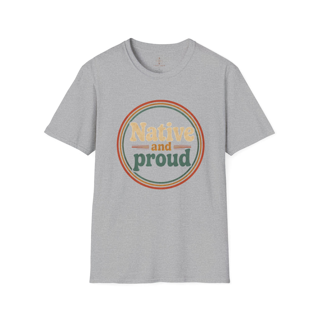 Native and Proud Retro #3 | Native Graphic Tee