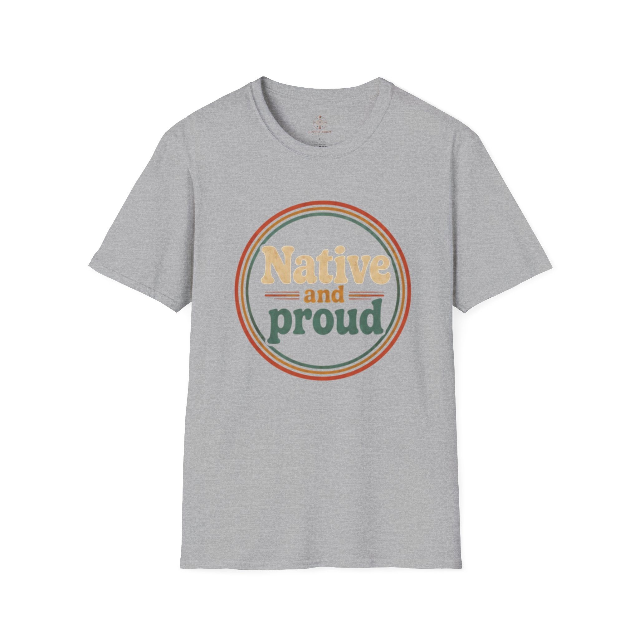 Native and Proud Retro #3 | Native Graphic Tee