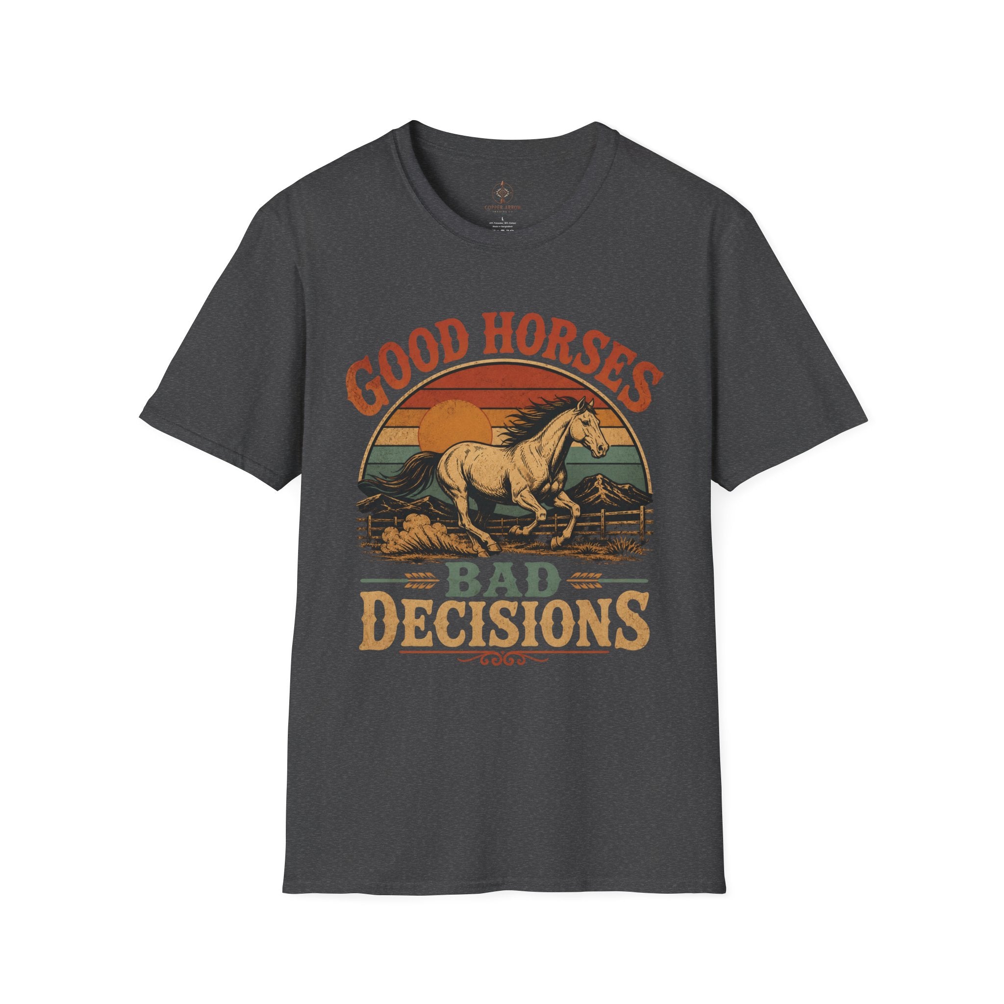 Good Horses, Bad Decisions Tee | Western Collection