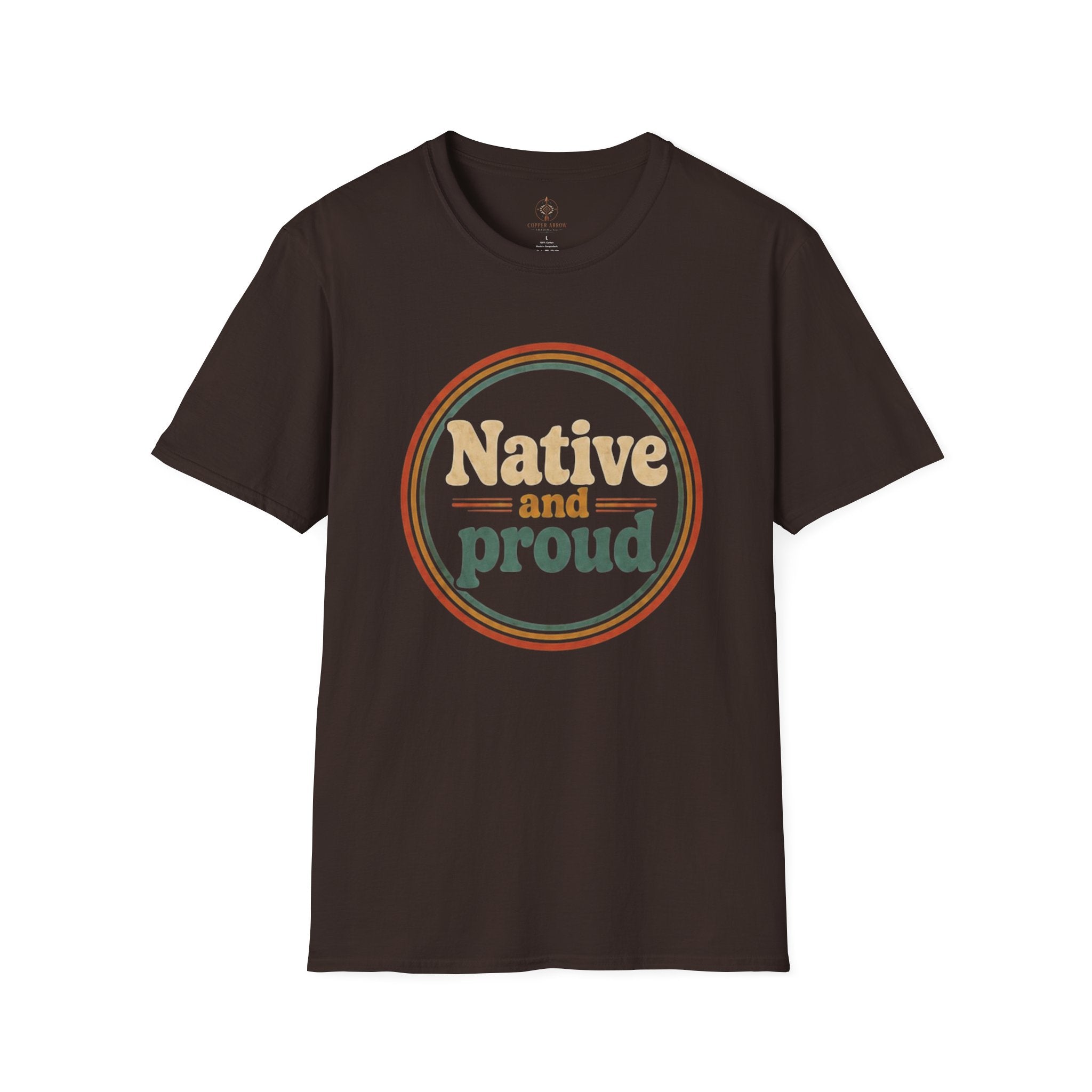 Native and Proud Retro #3 | Native Graphic Tee