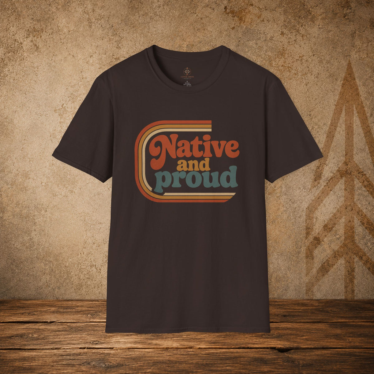 Native and Proud Retro #1 | Native Graphic Tee
