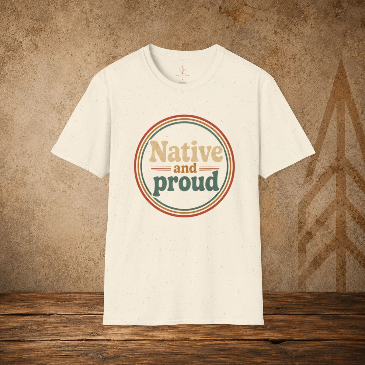 Native and Proud Retro #3 | Native Graphic Tee