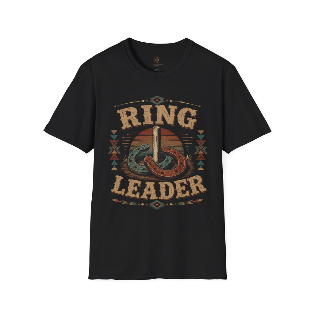 Ring Leader | Horseshoe Graphic Tee | Copper Arrow Trading Co.