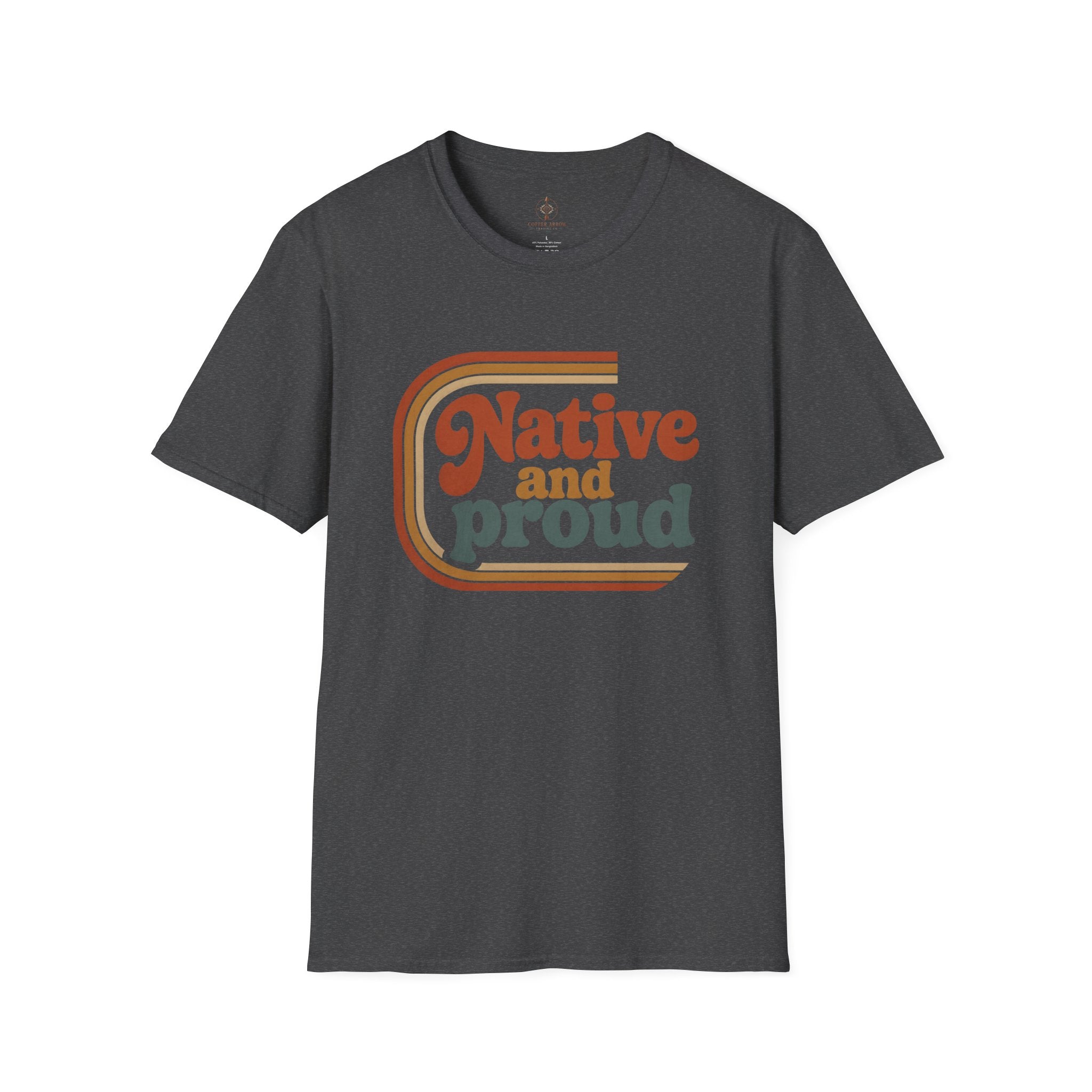 Native and Proud Retro #1 | Native Graphic Tee