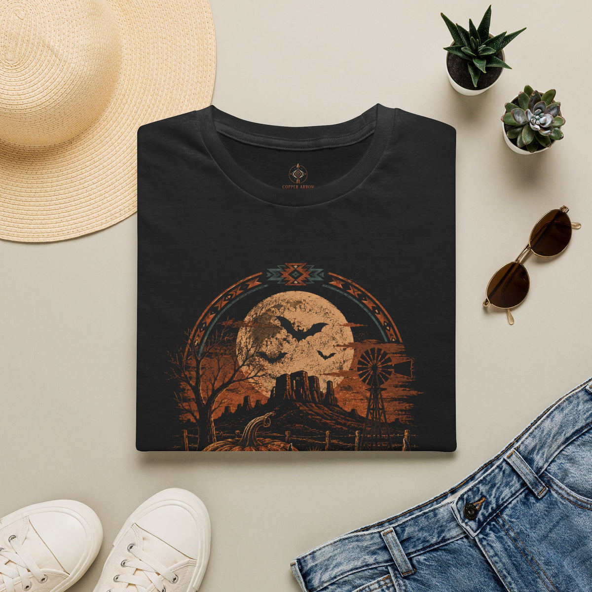 Halloween Pumpkin Moon | Copper Arrow Trading Co.
