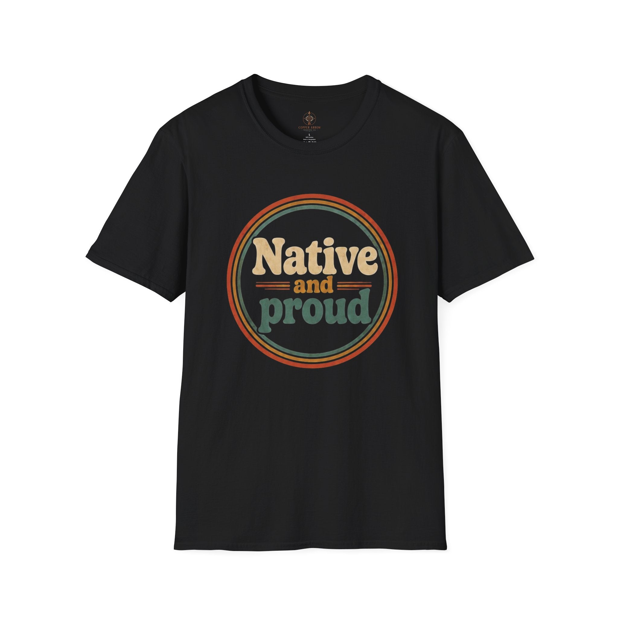 Native and Proud Retro #3 | Native Graphic Tee