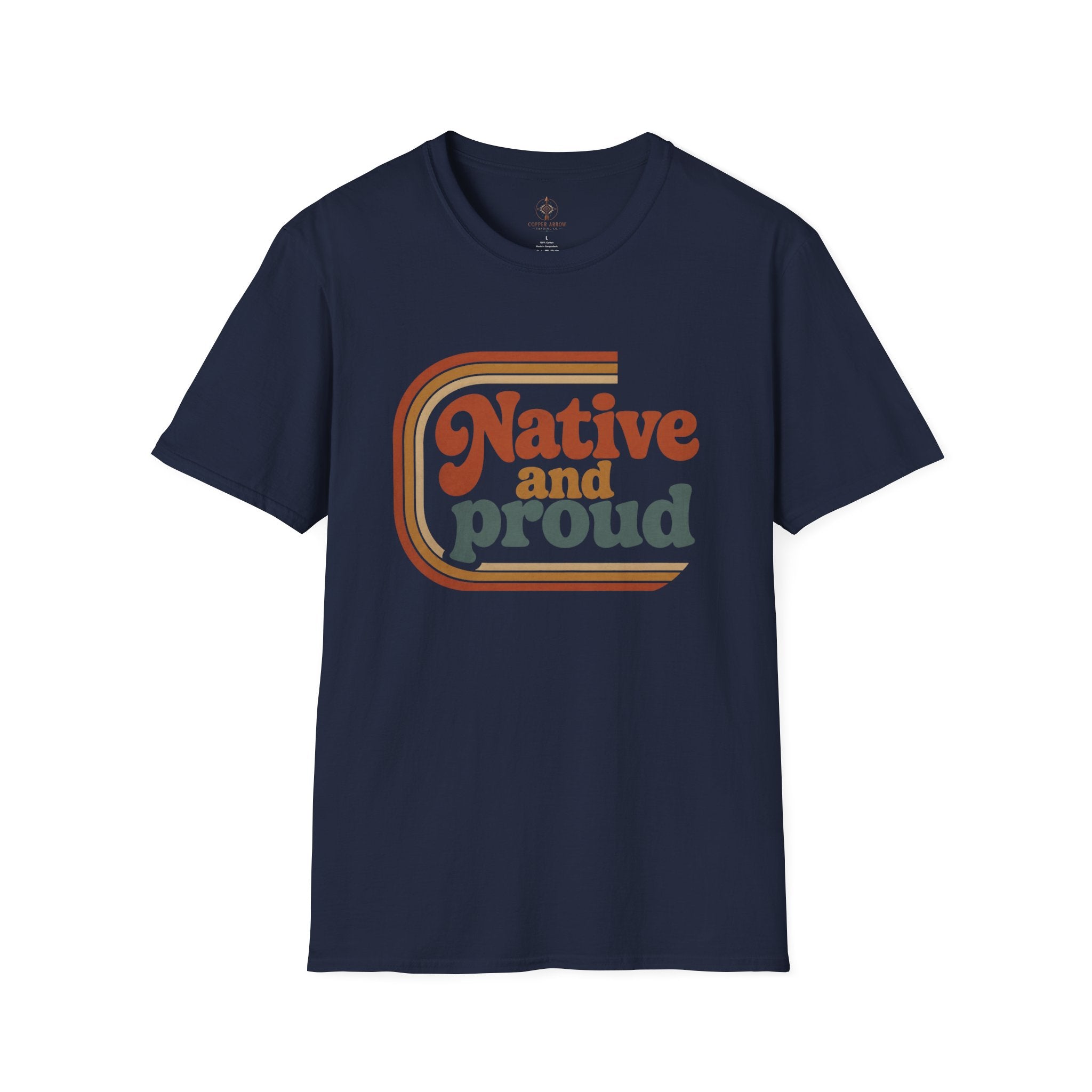 Native and Proud Retro #1 | Native Graphic Tee