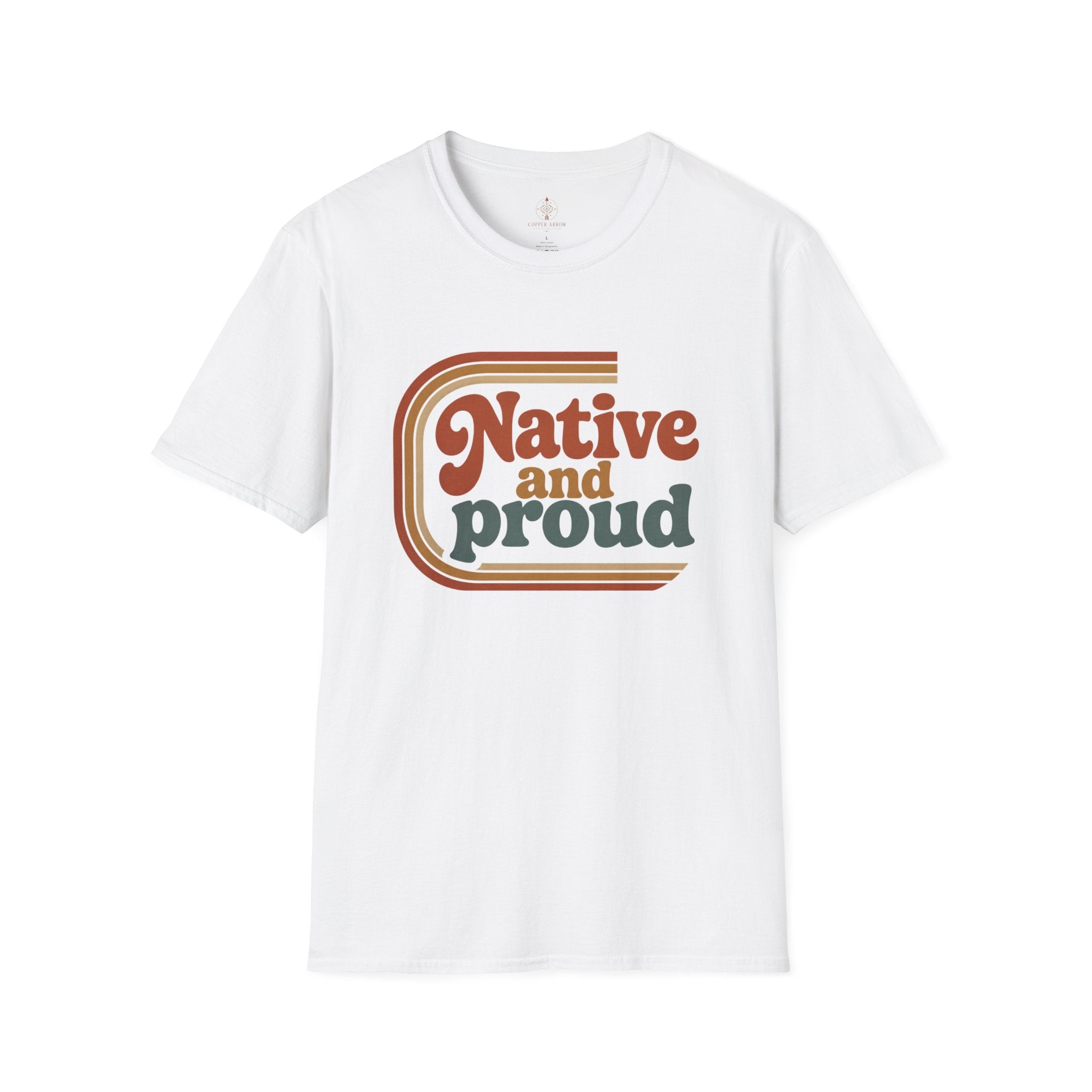 Native and Proud Retro #1 | Native Graphic Tee