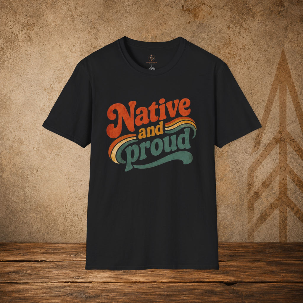 Native and Proud Retro #5 | Native Graphic Tee