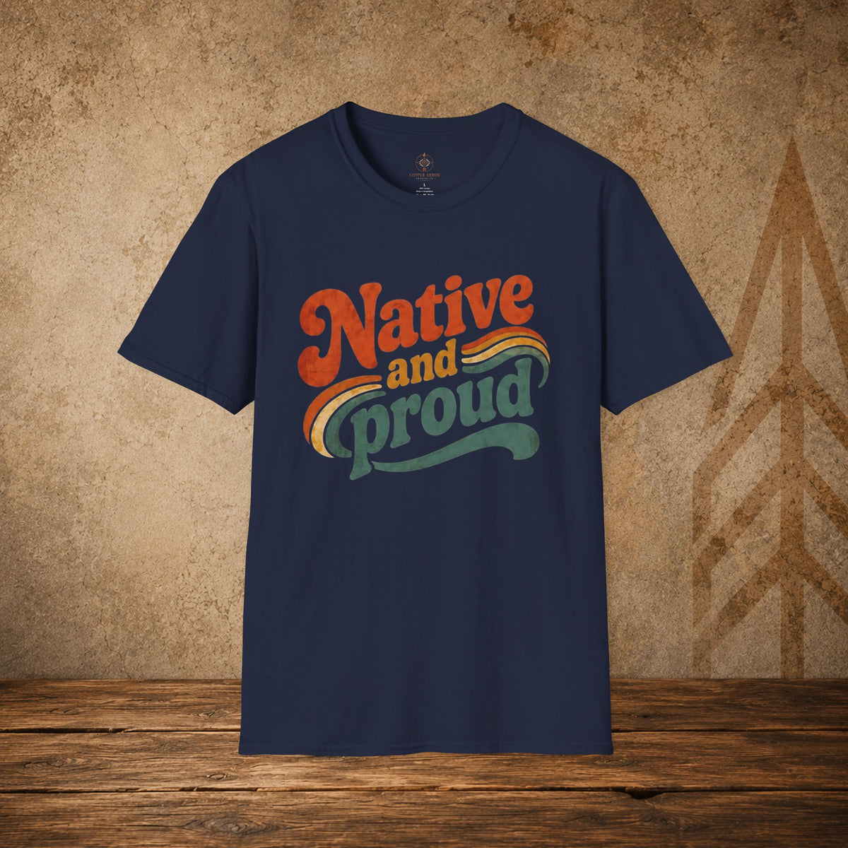 Native and Proud Retro #5 | Native Graphic Tee
