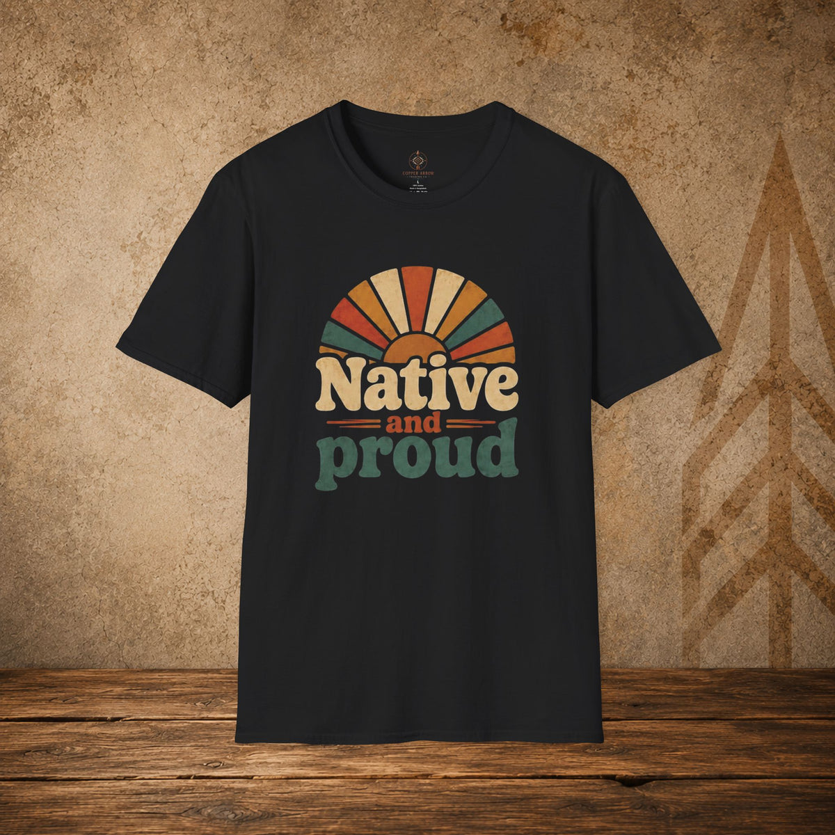 Native and Proud Retro #2 | Native Graphic Tee