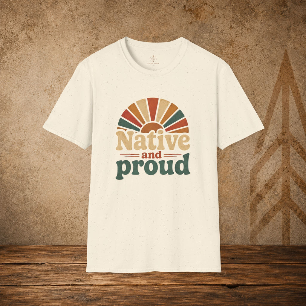 Native and Proud Retro #2 | Native Graphic Tee