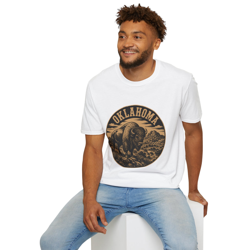 Wichita Mountains Oklahoma Graphic Tee | Oklahoma Shirt | Copper Arrow Trading Co.