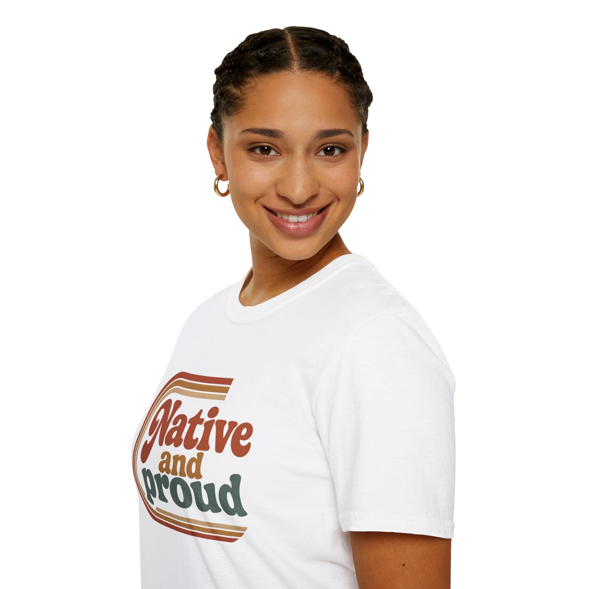 Native and Proud Retro #1 | Native Graphic Tee