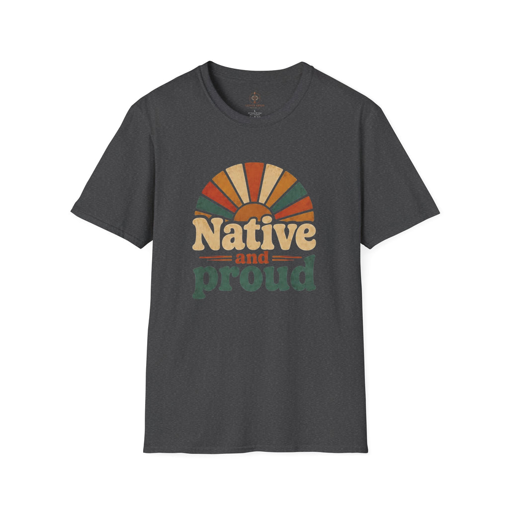 Native and Proud Retro #2 | Native Graphic Tee