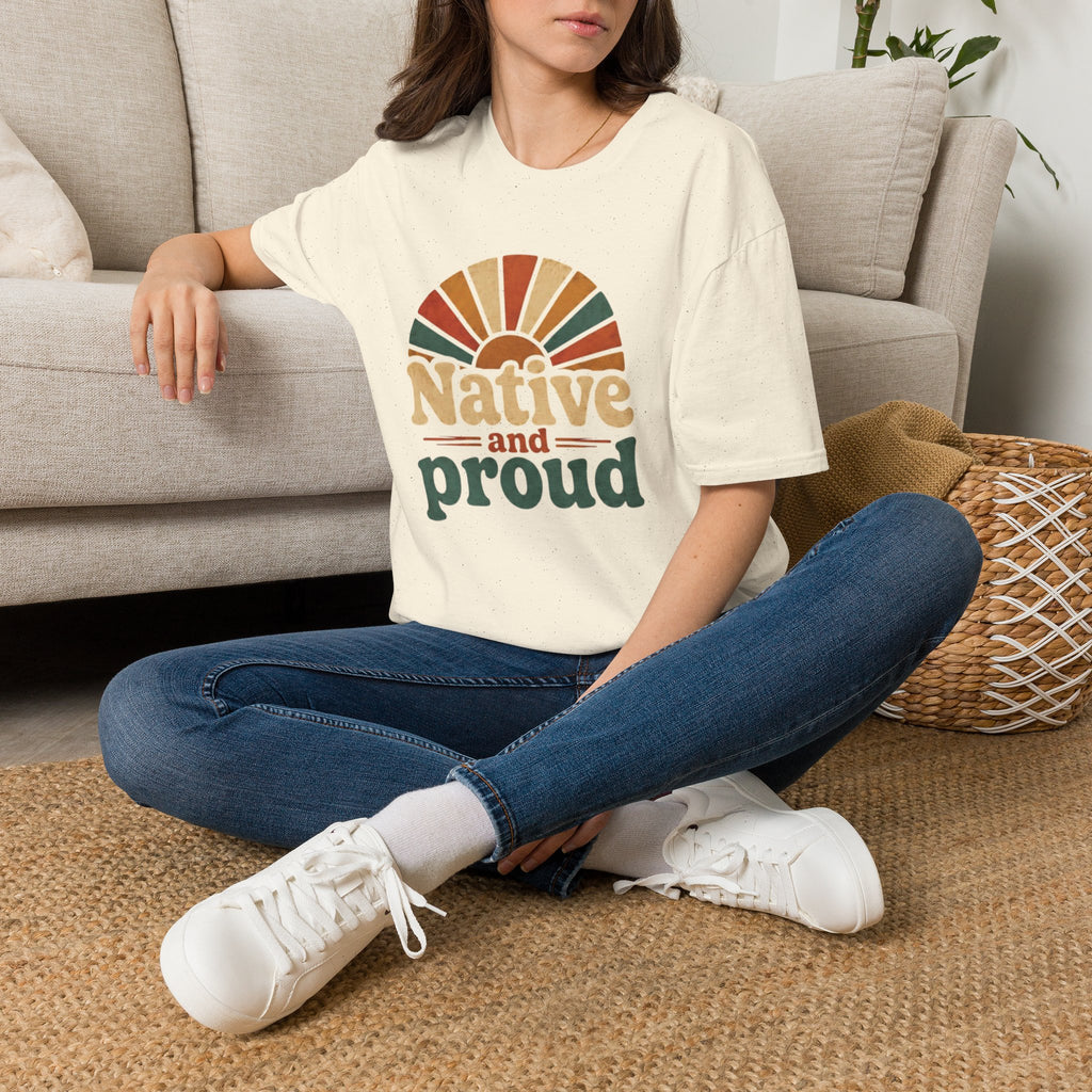 Native and Proud Retro #2 | Native Graphic Tee
