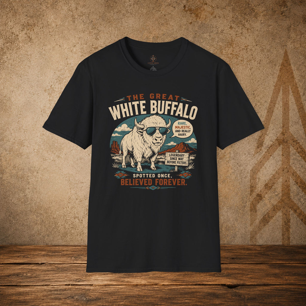 Great White Buffalo | Copper Arrow Trading Co.