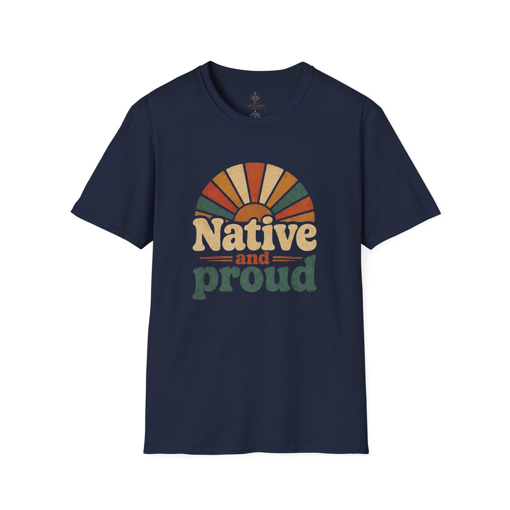 Native and Proud Retro #2 | Native Graphic Tee