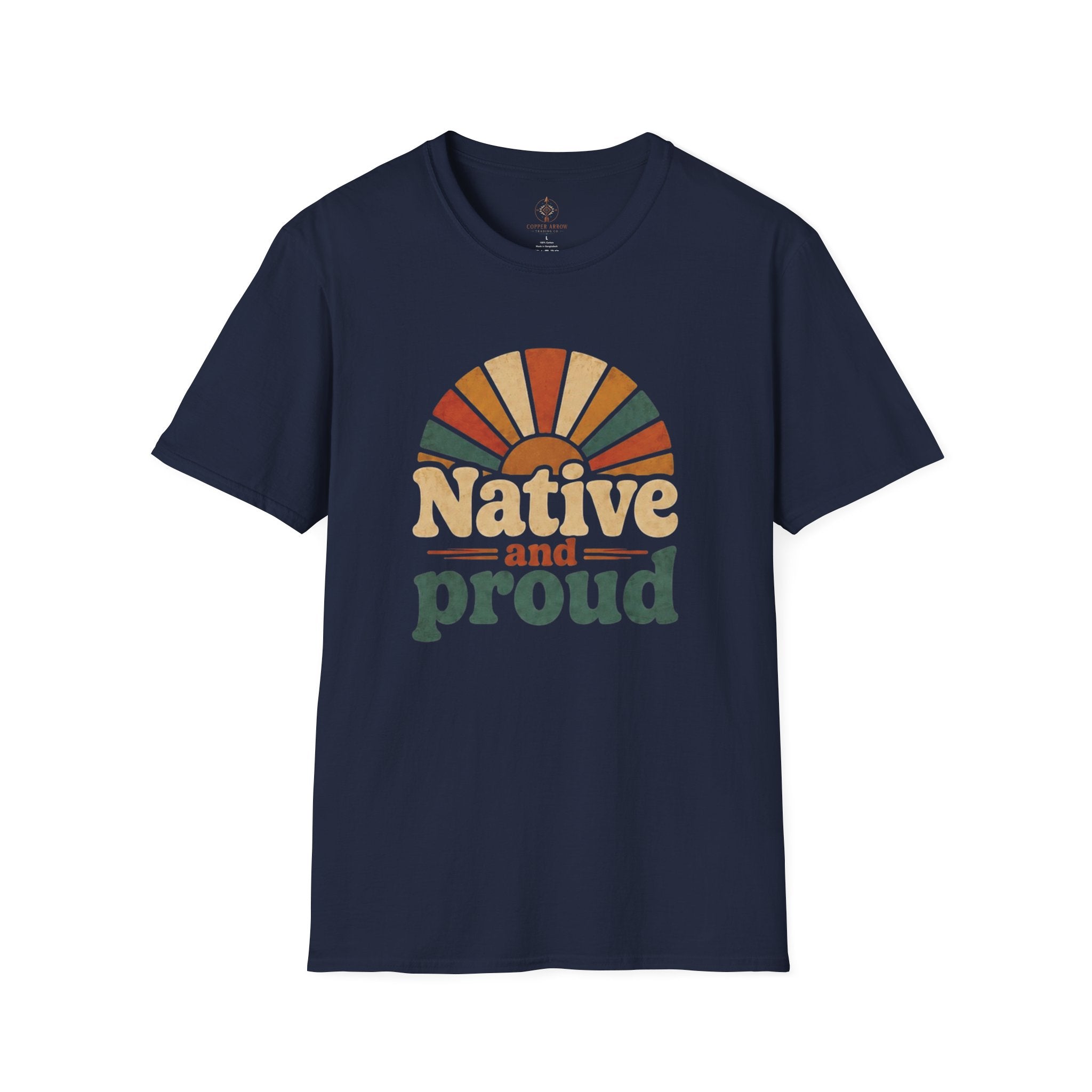 Native and Proud Retro #2 | Native Graphic Tee