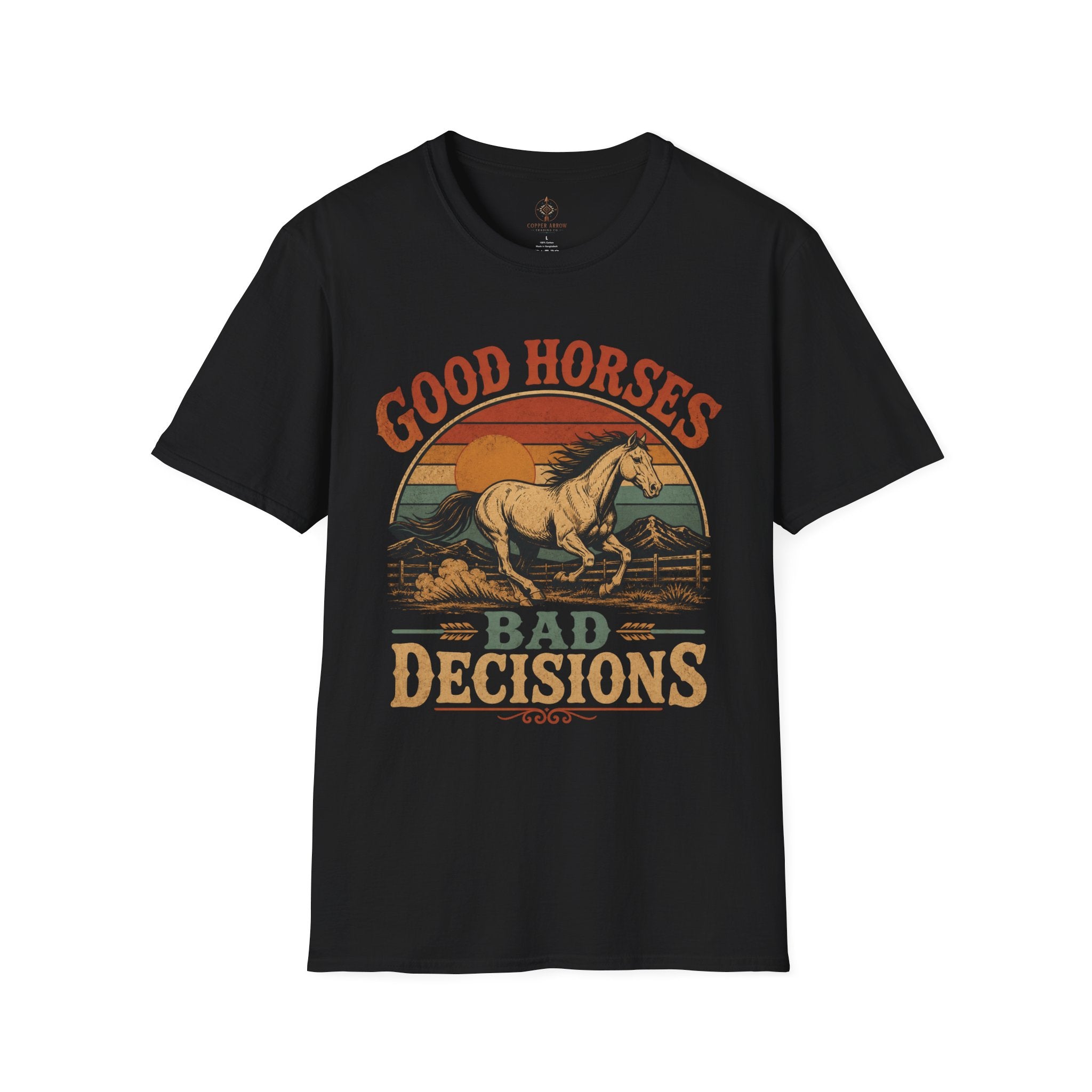Good Horses, Bad Decisions Tee | Western Collection