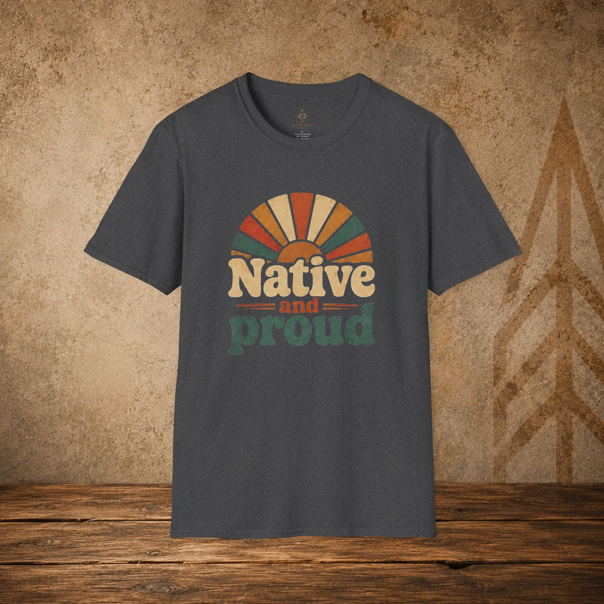 Native and Proud Retro #2 | Native Graphic Tee