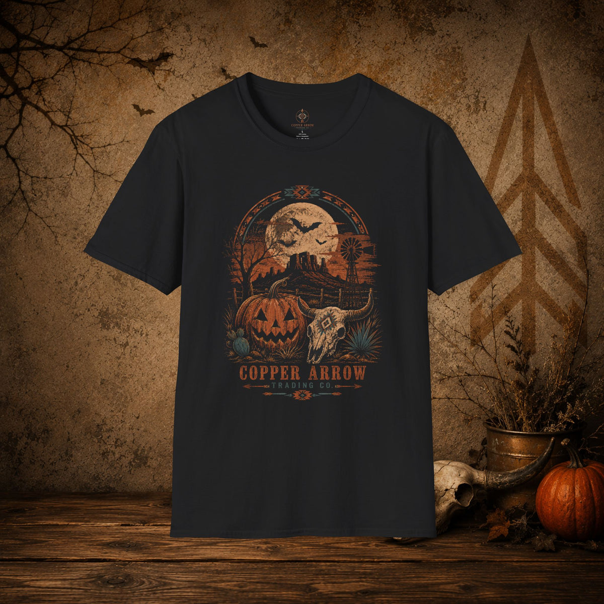 Halloween Pumpkin Moon | Copper Arrow Trading Co.