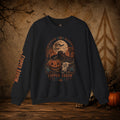 Halloween Pumpkin Moon Crewneck Sweatshirt