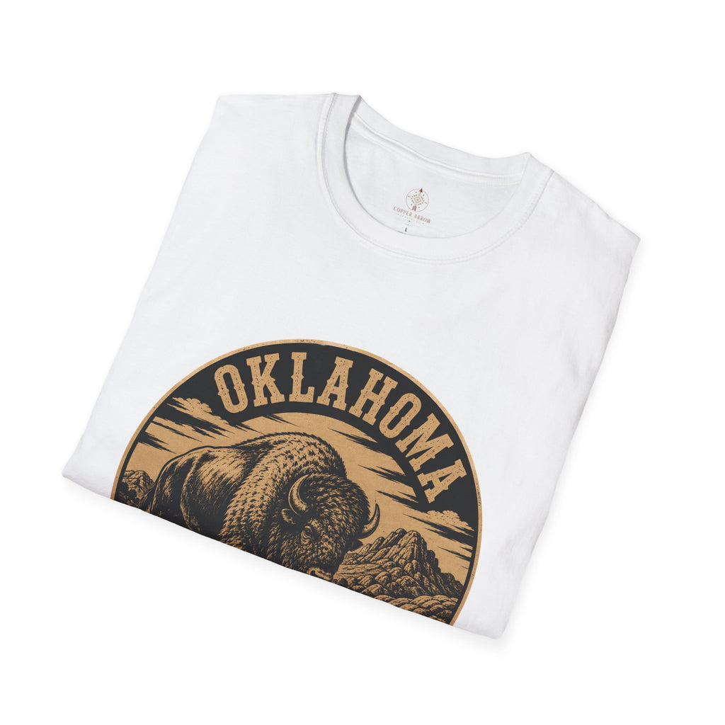 Wichita Mountains Oklahoma Graphic Tee | Oklahoma Shirt | Copper Arrow Trading Co.