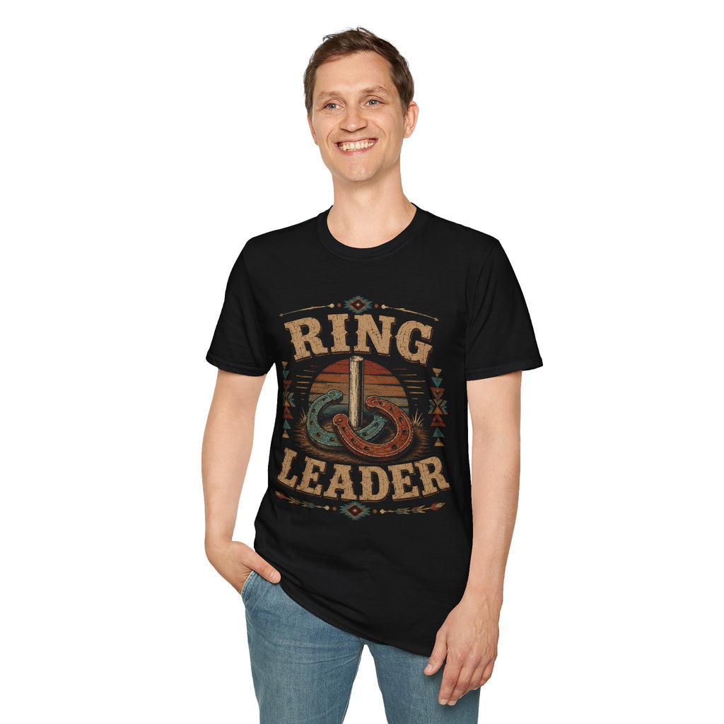 Ring Leader | Horseshoe Graphic Tee | Copper Arrow Trading Co.