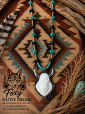 Spirit of The White Buffalo Necklace | Foxy Native Dream Jewelry