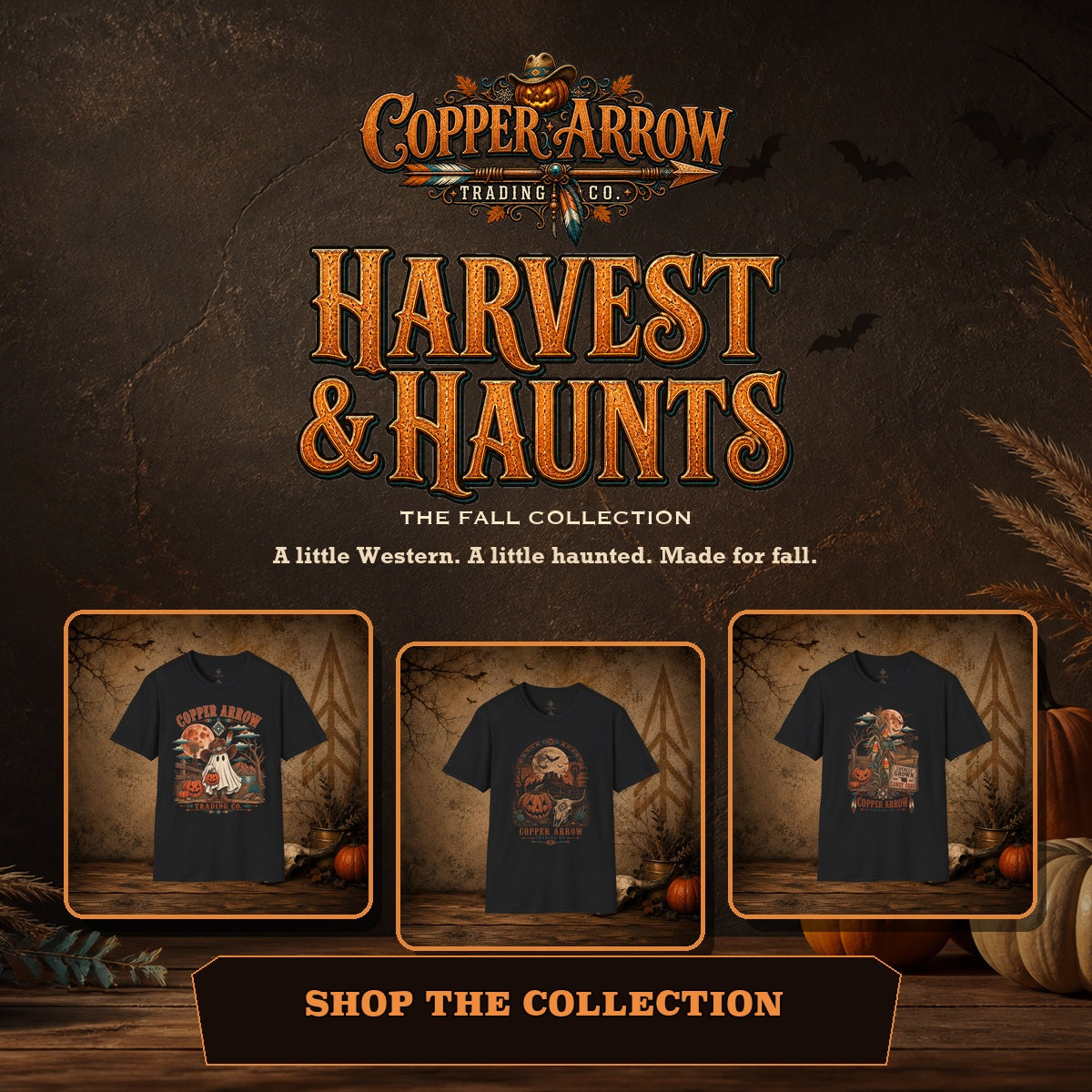 Shop the Harvest and Haunts fall collection